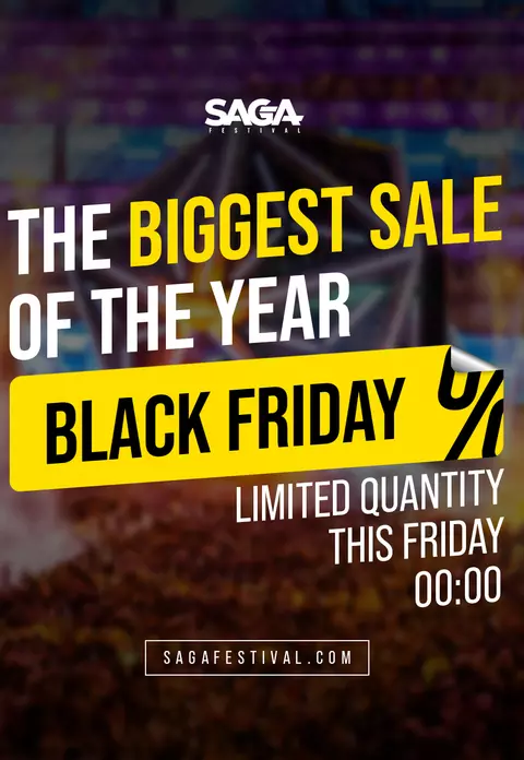 De Black Friday, SAGA Festival pune în vânzare biletul de 1 milion de dolari