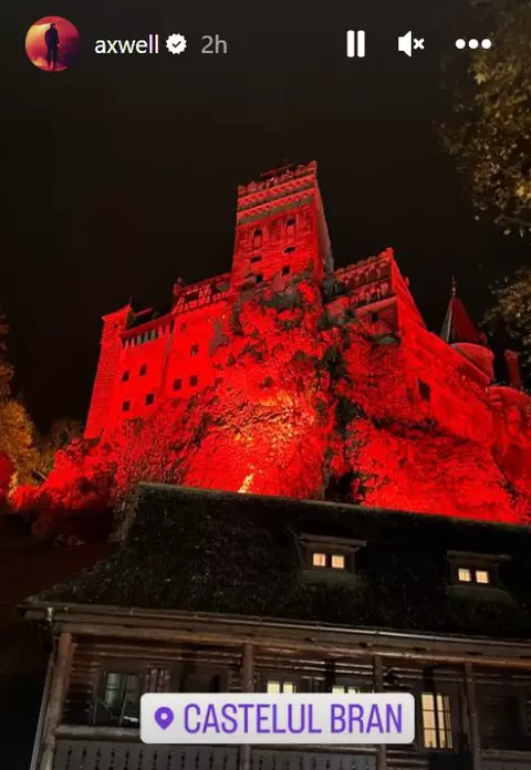 Doi dintre membrii celebrului proiect SWEDISH HOUSE MAFIA, Axwell și Sebastian Ingrosso, au petrecut de Halloween la Castelul Bran