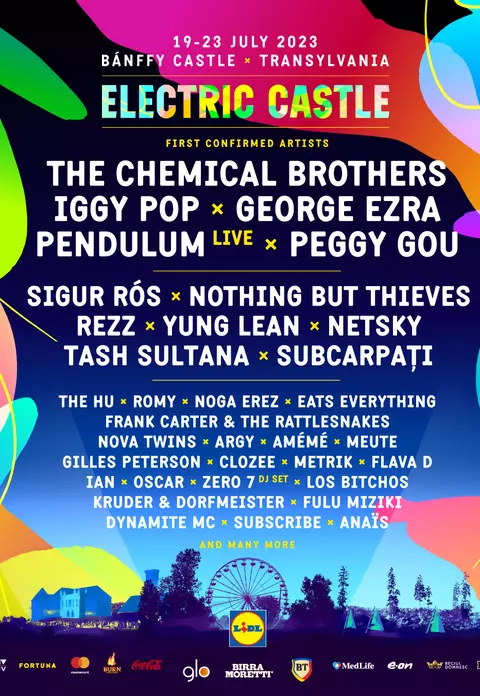 The Chemical Brothers, George Ezra și Iggy Pop – primii headliners anunțați de Electric Castle pentru 2023