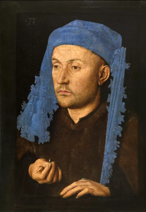O capodoperă pe care o recunoaște o lume întreagă, la Art Safari! Pictura „Omul cu tichie albastră” de Jan van Eyck va putea fi văzută în premieră în inima Bucureștiului, timp de 8 zile