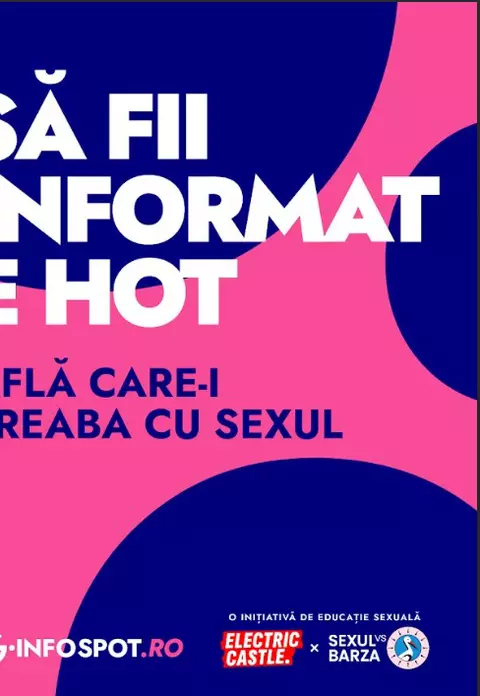 Electric Castle deschide G-Info Spot, un alt fel de a vorbi despre educație sexuală, la festival și în afara lui