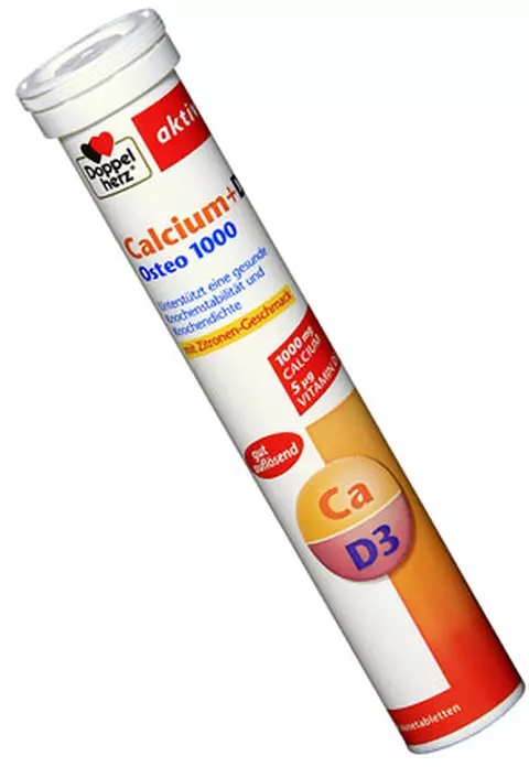 Calciu +D3 Osteo 1000 de la Doppelherz aktiv