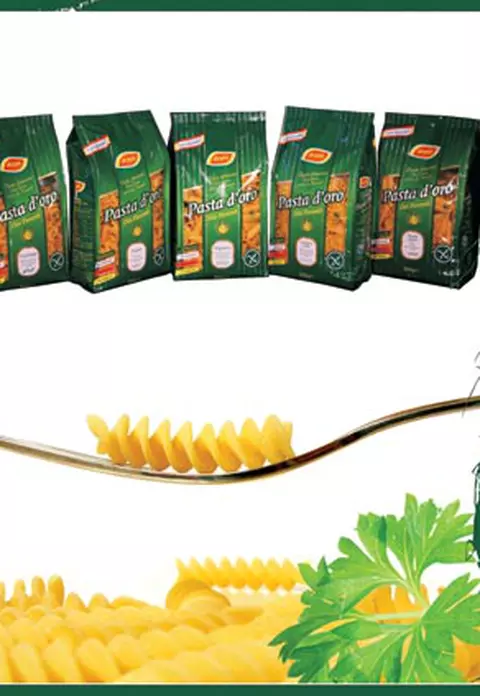 Pasta d'oro 100% porumb fara gluten de la Arpis