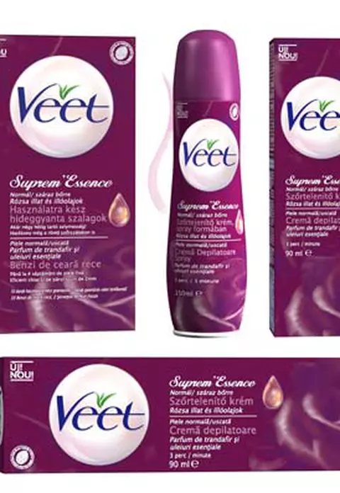 Noua gama Supreme Essence de la Veet pentru depilare