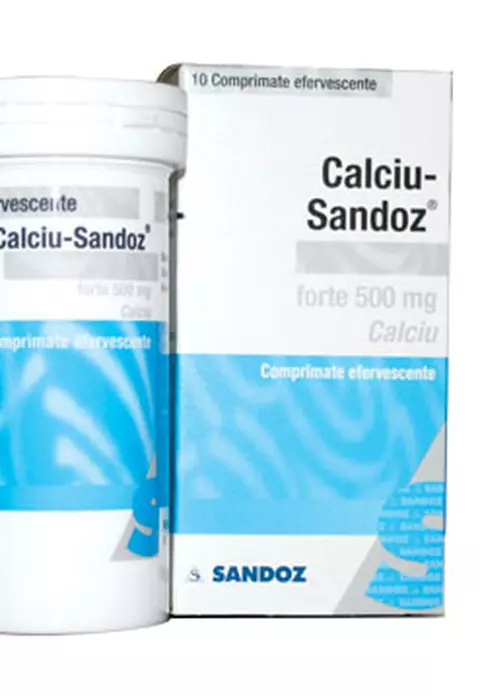 Calciu Sandoz Forte va protejeaza oasele