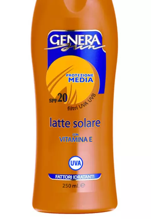 Genera Sun lotiune de protectie solara SPF 20