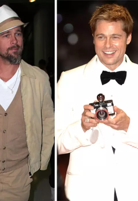 Brad Pitt - Cu sau fara barba?
