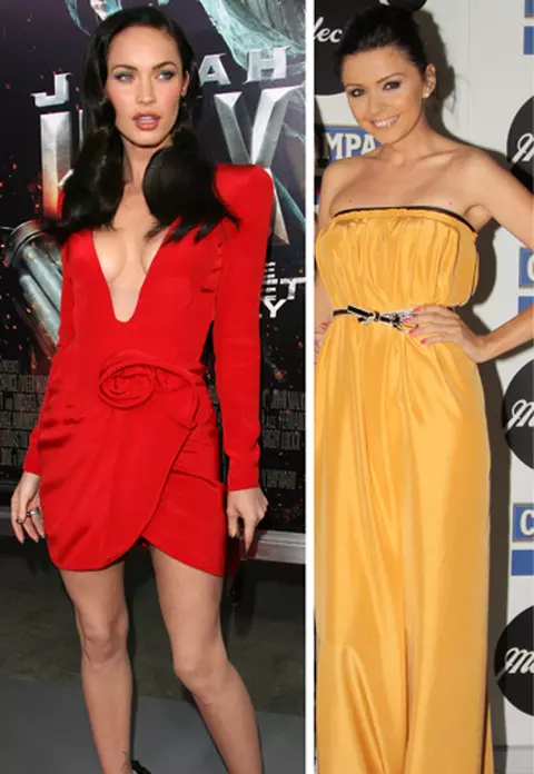 Quiz: Megan Fox vs. Albertina Ionescu - Culori tari