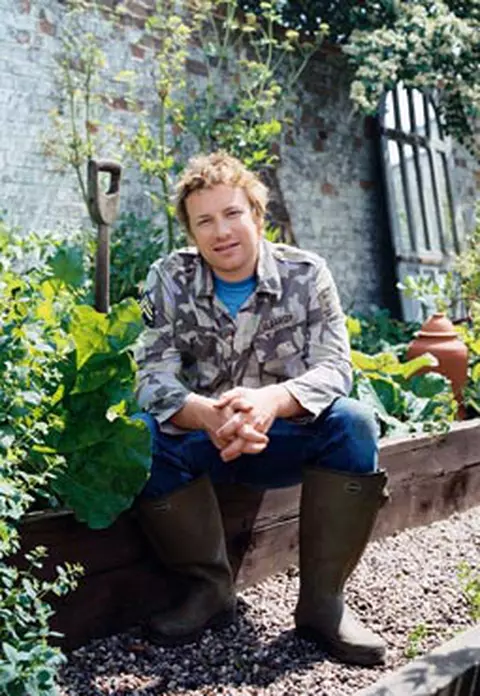 La Jamie Oliver in gradina