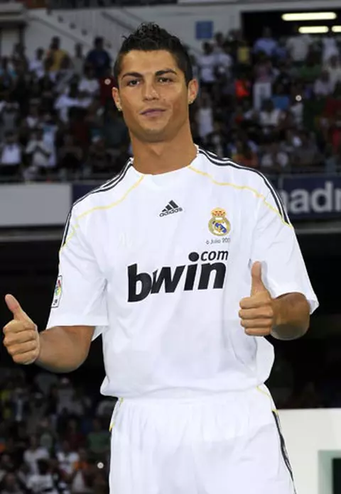 Cristiano Ronaldo e tata de baiat