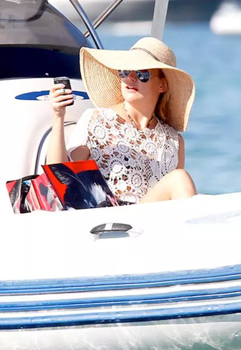 Vedete la St. Tropez: Kate Hudson, Heidi Klum, Adriana Lima