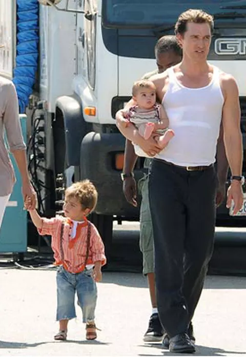 Matthew McConaughey - Ranit, dar incurajat de familie
