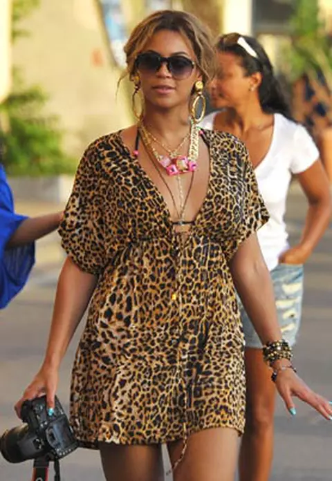 Beyonce, vacanta in Italia