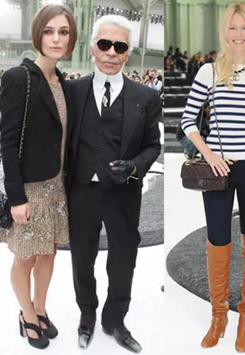 Vedete la show-ul Chanel: Keira Knightley, Claudia Schiffer