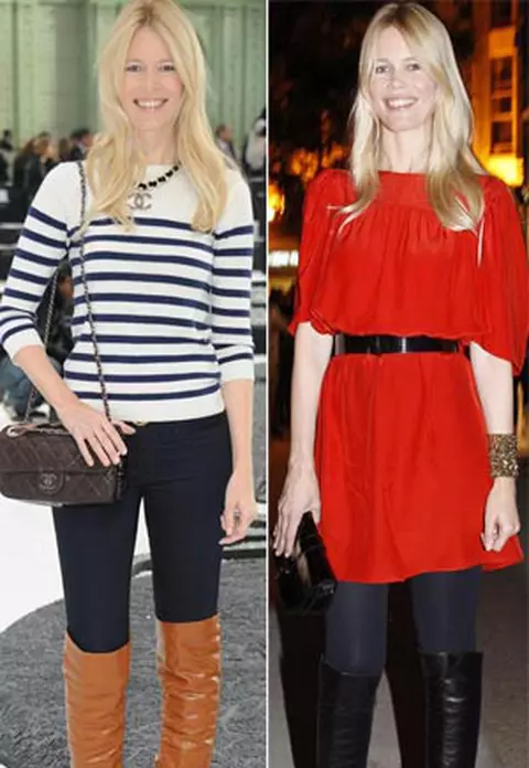 Claudia Schiffer - Care este tinuta pe care o preferi?
