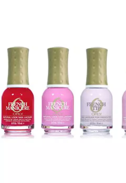 French manicure cu Orly