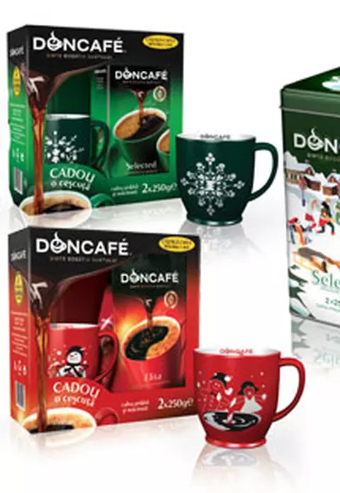 Cadou de Craciun: experienta aromei Doncafe