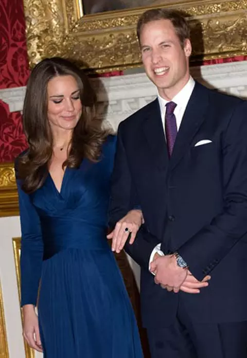 Printul William si Kate Middleton - Primele fotografii dupa anuntarea logodnei