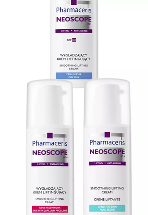 Pharmaceris Neoscope pentru tenul matur: cuperozic, uscat sau sensibil