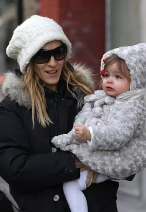 Sarah Jessica Parker - La plimbare cu fetitele gemene