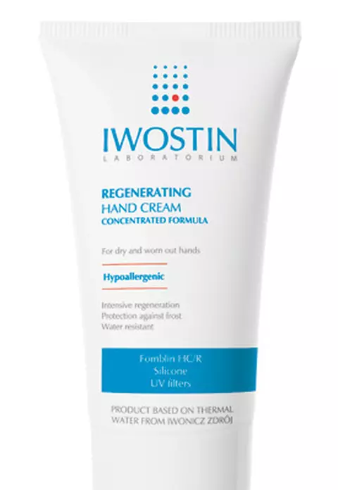 Iwostin Crema regeneratoare pentru maini in sezonul rece