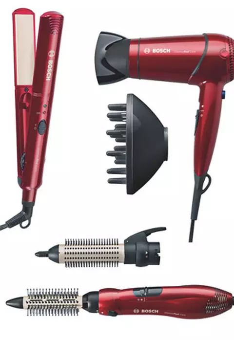 O coafura perfecta cu setul de styling GlamourRed Care Edition de la Bosch