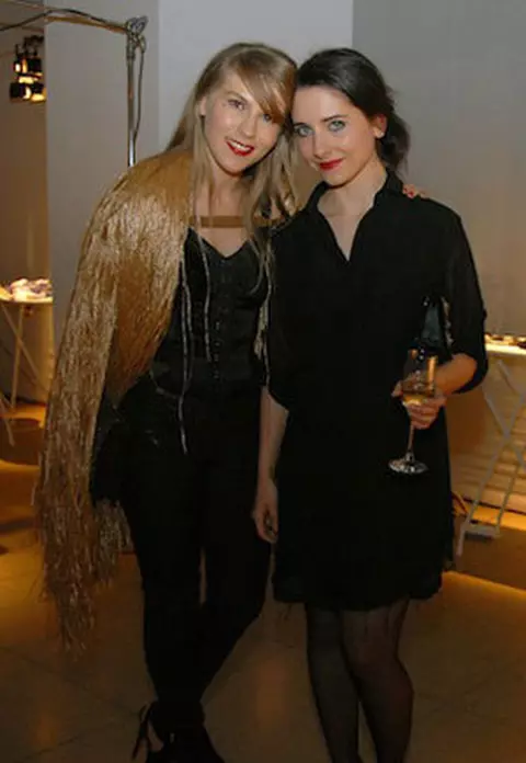 Corina si Andreea Badala la lansarea brand-ului Murmur