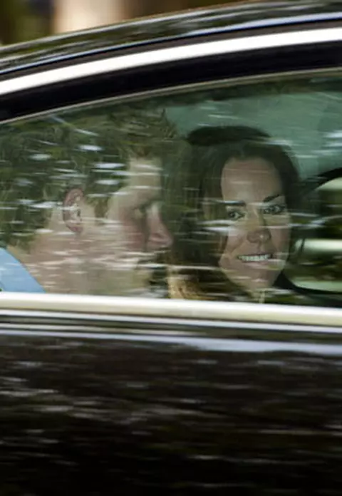 Kate Middleton si William - Ultimele clipe inainte de nunta