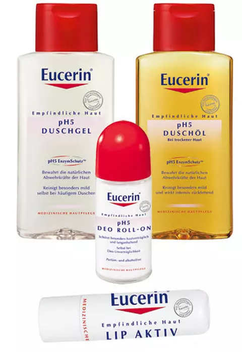 O piele ingrijita cu produsele din gama Eucerin pH5