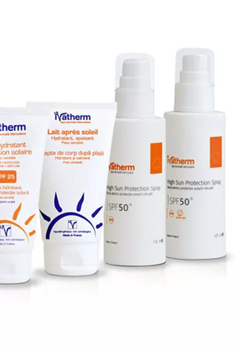 Ivatherm produse de protectie solara cu SPF mediu si ridicat