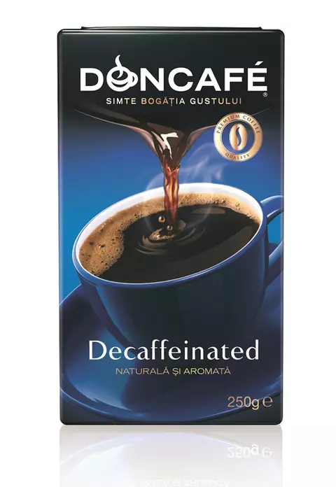 Simte bogatia gustului cu Doncafe Decaffeinated!