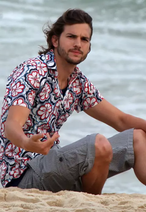 Asthon Kutcher, model la Rio de Janeiro