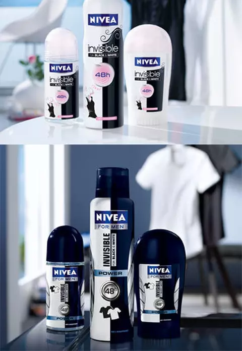 NOU: Gama Deodorantelor NIVEA Invisible for Black & White