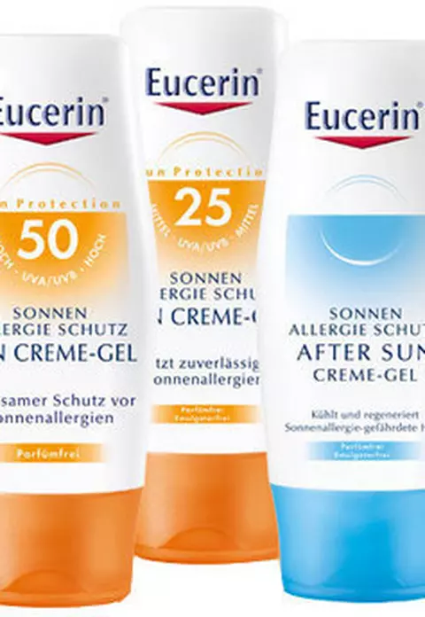 Eucerin SUN - pentru persoanele cu pielea alergica la soare