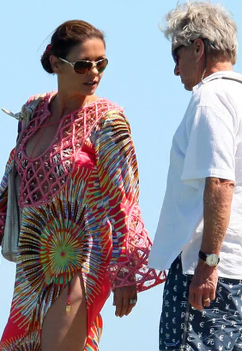 Catherine Zeta-Jones si Michael Douglas - Vacanta la Saint Tropez