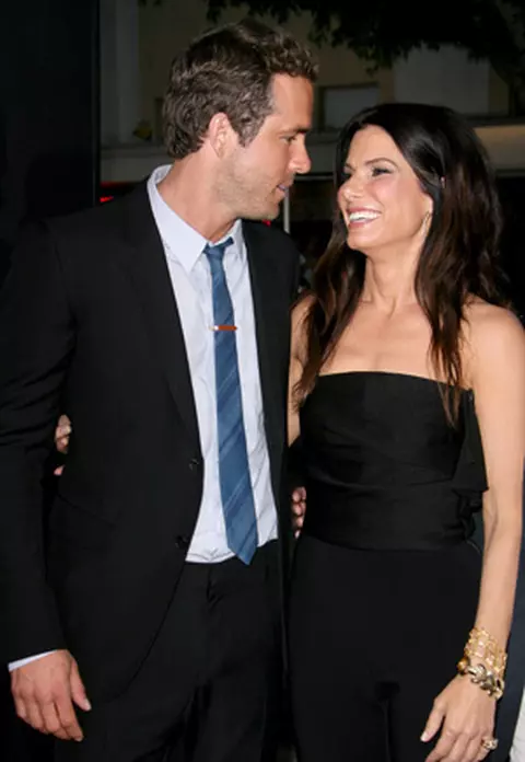 Sandra Bullock si Ryan Reynolds la premiera ’The Change Up”