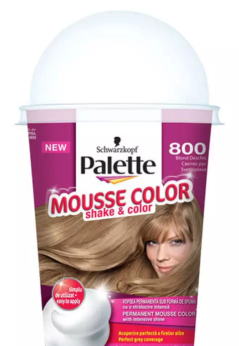 Palette Mousse Color si vopsitul parului poate fi distractiv