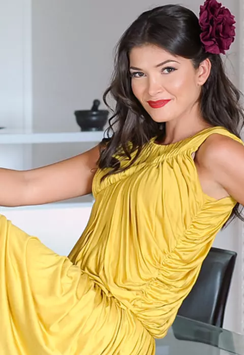 Alina Puscas a acceptat ca VIVA! sa fie prima care trece pragul casei sale