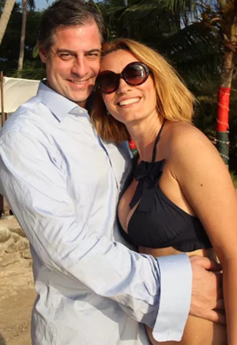Premiera pentru Andreea Esca: a petrecut Revelionul pe plaja!