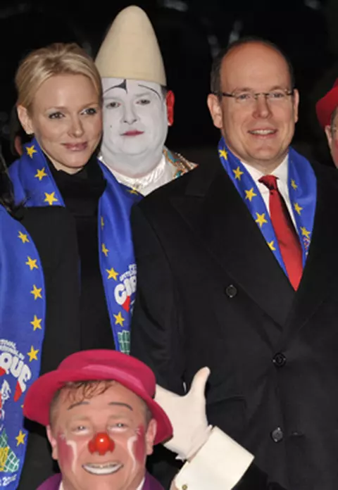 Printul Albert si printesa Charlene au dat startul Festivalului International de Circ de la Monte Carlo