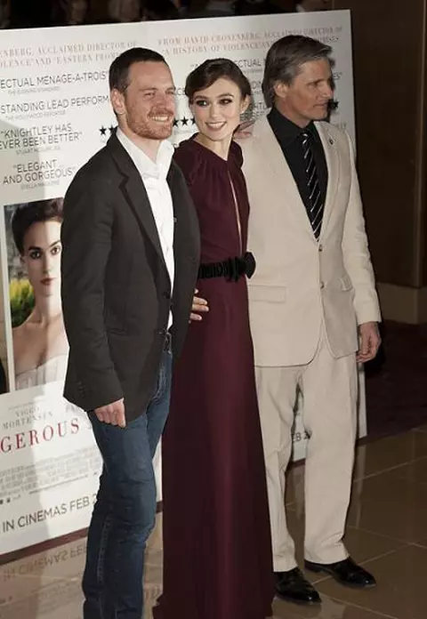 Vedete la premiera "A Dangerous Method", Londra