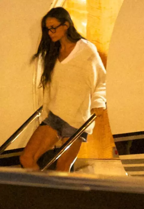Demi Moore s-a intors in Los Angeles