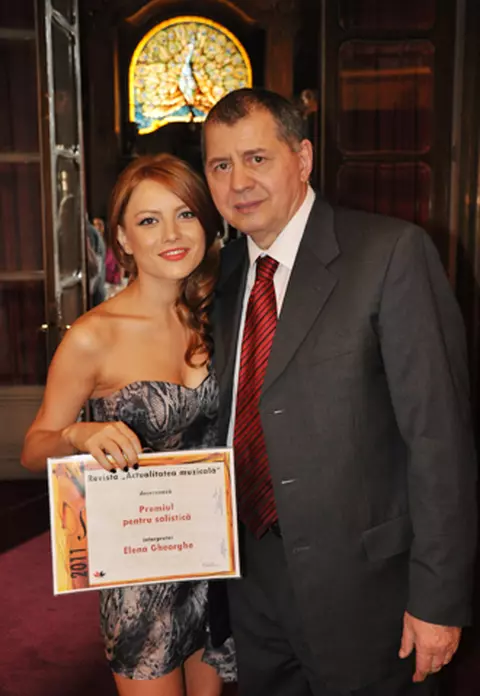 Elena Gheorghe a fost desemnata solista anului 2011