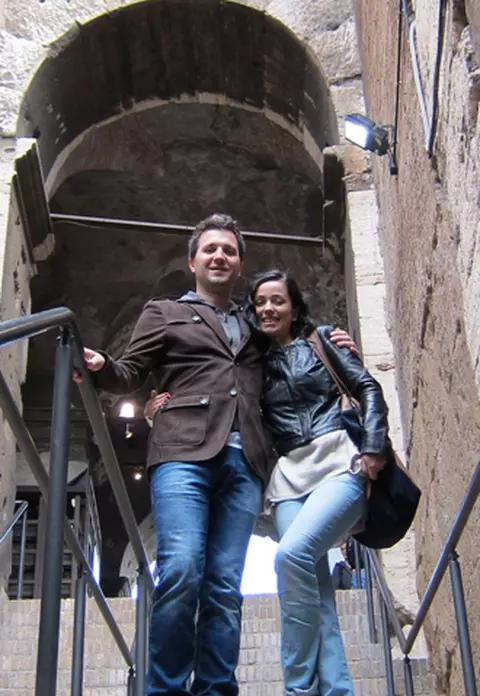 Olivia Steer si Andi Moisescu au avut un weekend de vis la Roma