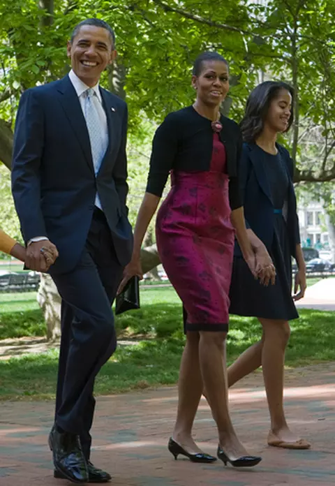 Barack Obama a petrecut Pastele in familie