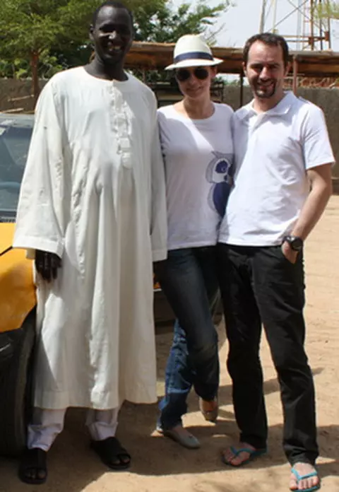 Andreea Marin - imagini din aventura africana