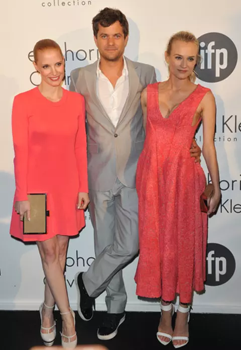 Vedete la petrecerea Calvin Klein de la Cannes: Diane Kruger, Joshua Jackson, Jessica Chastain