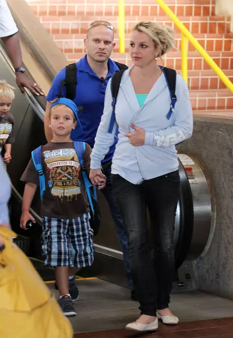 Ii sta bine familista: Britney Spears, mai fericita ca niciodata
