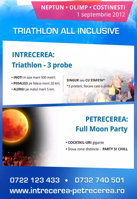 Intrecerea-petrecerea: Soft Triatlon cu minim de antrenament