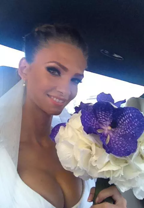 Madalina Draghici, o mireasa superba
